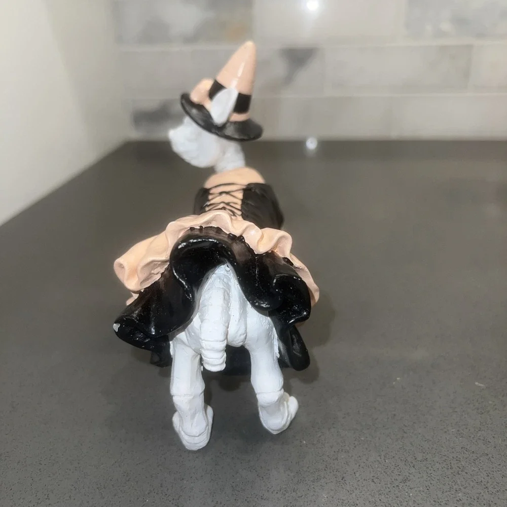 Skeleton Dog In Halloween Costume  5